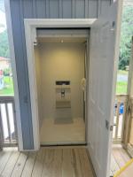 Outdoor View Inside Cab